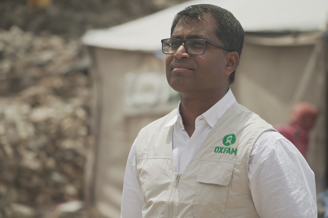 Oxfam GB CEO Danny Sriskandarajah in Yemen