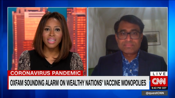 Interview: CNN – why we need a people’s vaccine